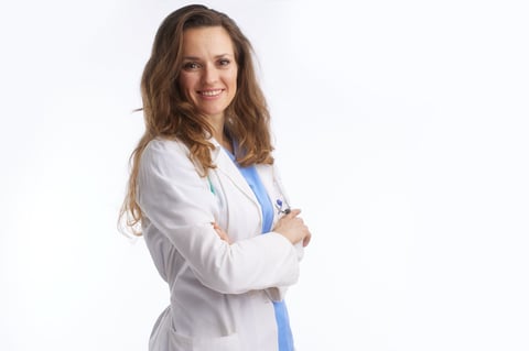 Retrato de la Dra. Mariana López Corral, Cardióloga Pediatra